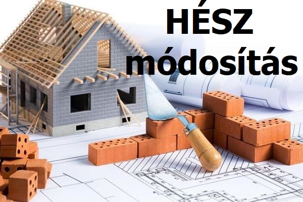Helyi Építési Szabályzat módosítása